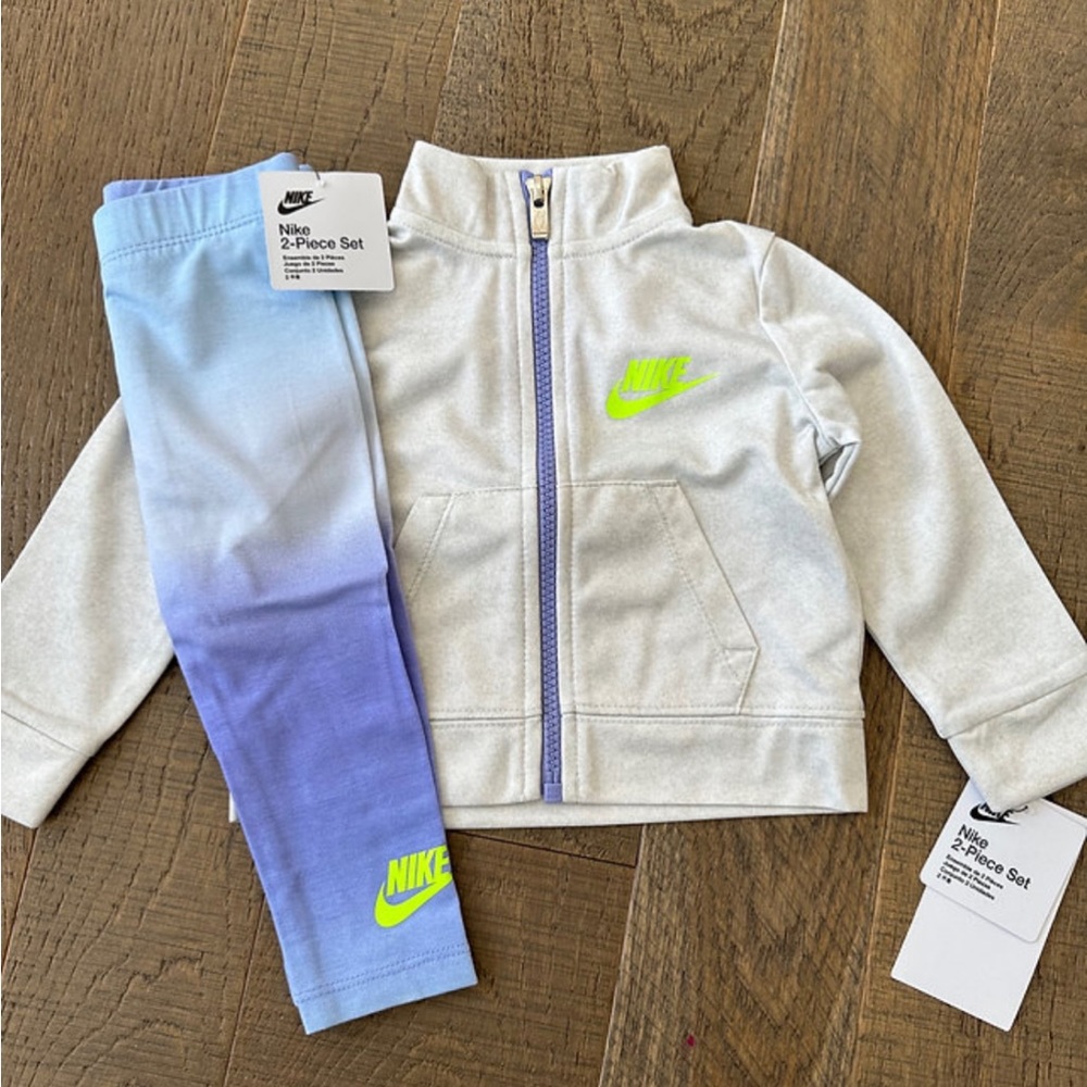 Nike Baby Girl Zip Top & Leggings